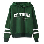 California Womens Tracksuit Casual Stripe Versatile Hooded Sweatshirt or Pants or Suit Simplicity Hot Sales Street Outfits S-3XL - Matrix-studios.com