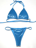 12 Colors Halter High Leg Cut Padded Bikini Women Swimwear Female Swimsuit Two-Pieces Bikini Set Bather Bathing Suit Swim K5974 - Matrix-studios.com