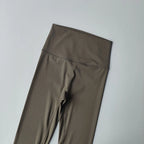 Fitness Pants Elastic Tight Fitting Seamless Naked Yoga High Waist Hip Lifting Quick Dry Running Sports Leggings Outdoor Wear - Matrix-studios.com