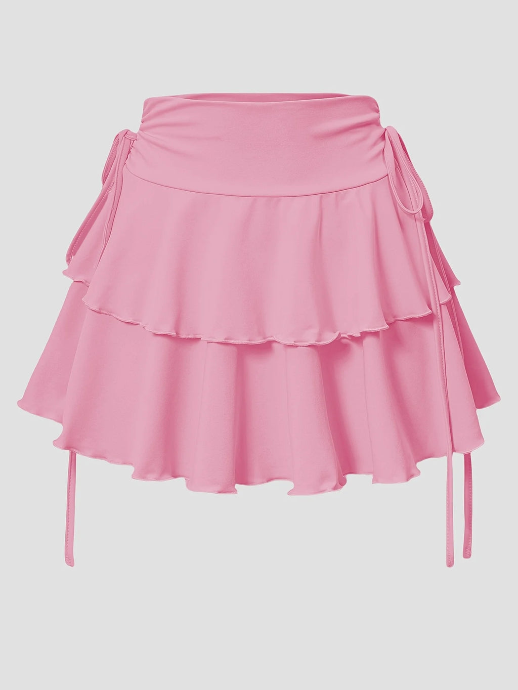 New Solid Color Skirt Women Summer Fashion Outdoor Versatile High Waist Slim Fit Elastic Waist Short Skirt Goods In Stock - Matrix-studios.com