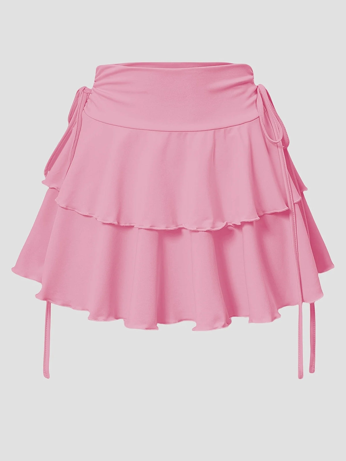 New Solid Color Skirt Women Summer Fashion Outdoor Versatile High Waist Slim Fit Elastic Waist Short Skirt Goods In Stock - Matrix-studios.com