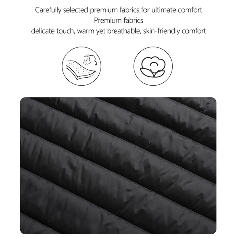 16 Areas Heated Vest Heating Men Warm Waistcoat Women Heat Jacket Winter Constant Heating Vest (Not Included The Power Bank) - Matrix Studios