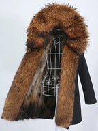 OFTBUY Winter Jacket Women Long Parka Real Fox Fur Coat Natural Raccoon Fur Collar Hood Thick Warm Streetwear Parkas New - Matrix Studios