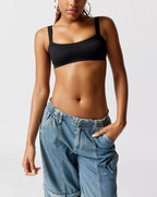 Knitted Cotton Women'S Tube Top Stretchy Ribbed Sleeveless Streetwear Slim White Crop Tops Sexy Summer Tops Cami Femme - Matrix-studios.com