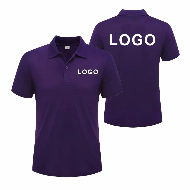 Custom Logo Polo Shirt Men Women Short Sleeve Golf Business Team Workwear Personalized Print Company Uniform Casual Polo Tops - Matrix-studios.com