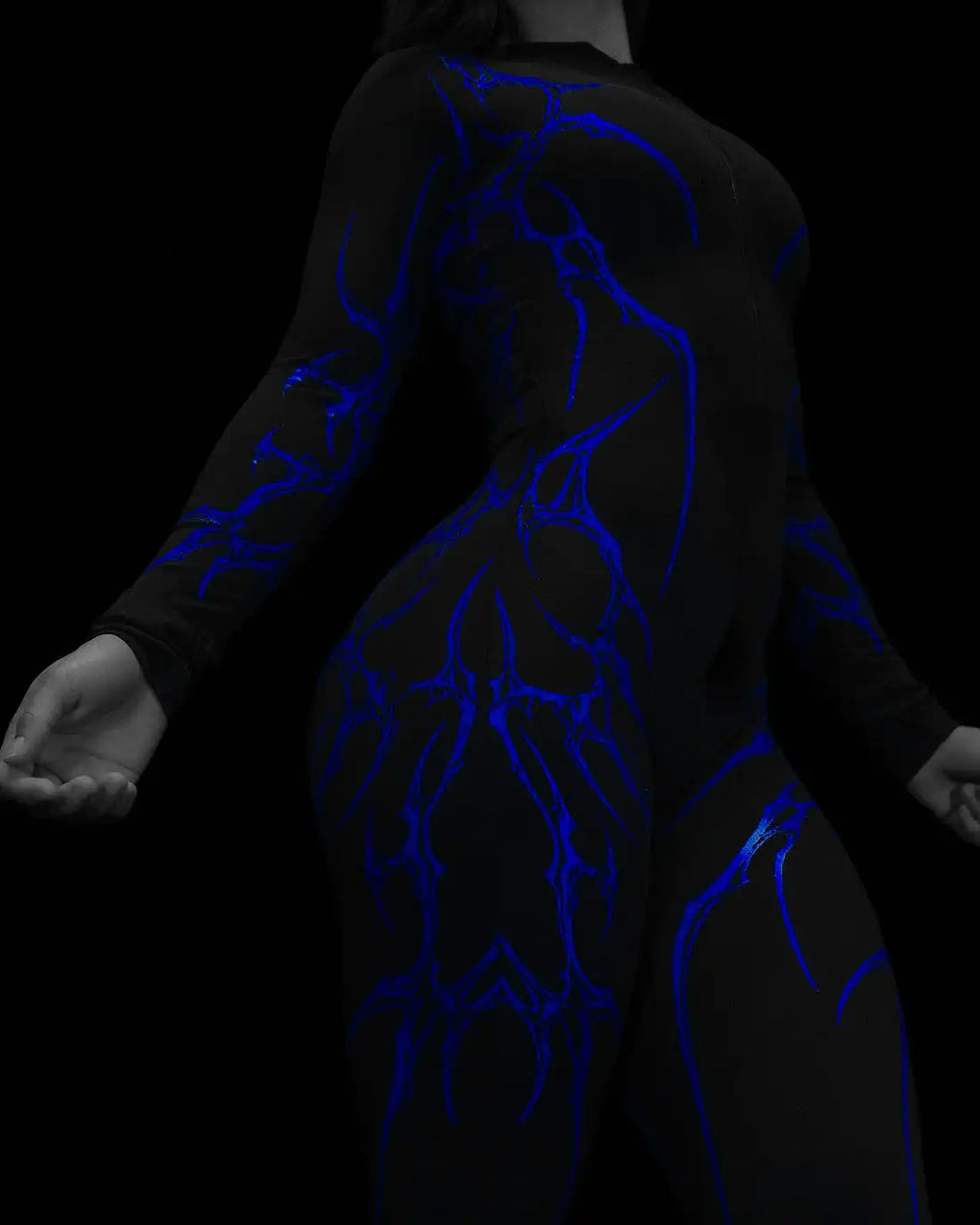 European and American popular zippered long-sleeved trouser jumpsuit slim fit hip-lifting sportswear yoga wear - Matrix Studios