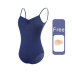 Ballet Leotards for Women Camisole Dance Leotards Adjustable Straps Sleeveless Dancing Ballet Bodysuit Adult Gymnastics Leotard - Matrix-studios.com