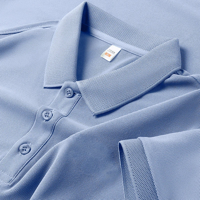 High Quality Breathable Men Women Polo Shirts Casual Solid Color Short Sleeve - Matrix-studios.com
