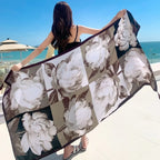 23 Styles 90x180cm Travel Beach Pareo Sunscreen Cover-Ups Women Large Dress Bikini Bathing Brazilian Swimwear Sarong Wrap Scarf - Matrix Studios