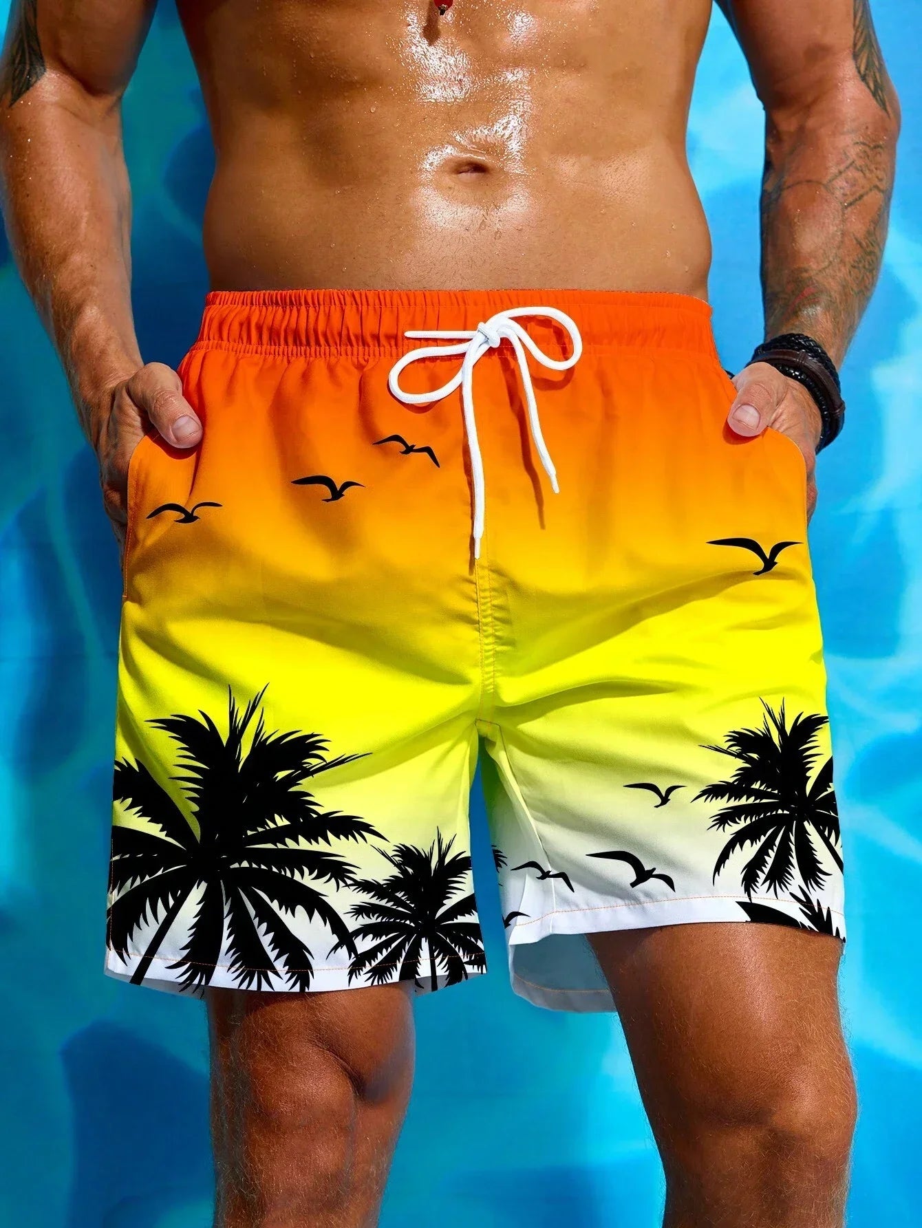 3D Anime Summer New Patrick Star Board Shorts Trunks Quick Dry Beach Swiming Shorts Women Men Hip Hop Short Pants Beach Clothes