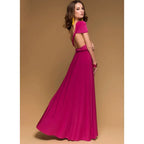 Fashion Multi-worn V-neck Vestidos De Fiesta Women Long Dress Sexy Strapped Lady Summer Maxi Dress - Matrix-studios.com