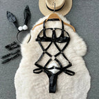 Women's Bras Women's Underwear Sets Sexy Lingerie Outfit Bra And Panty Set Woman Clothes Attractive Chest Suspenders Below Sex - Matrix-studios.com