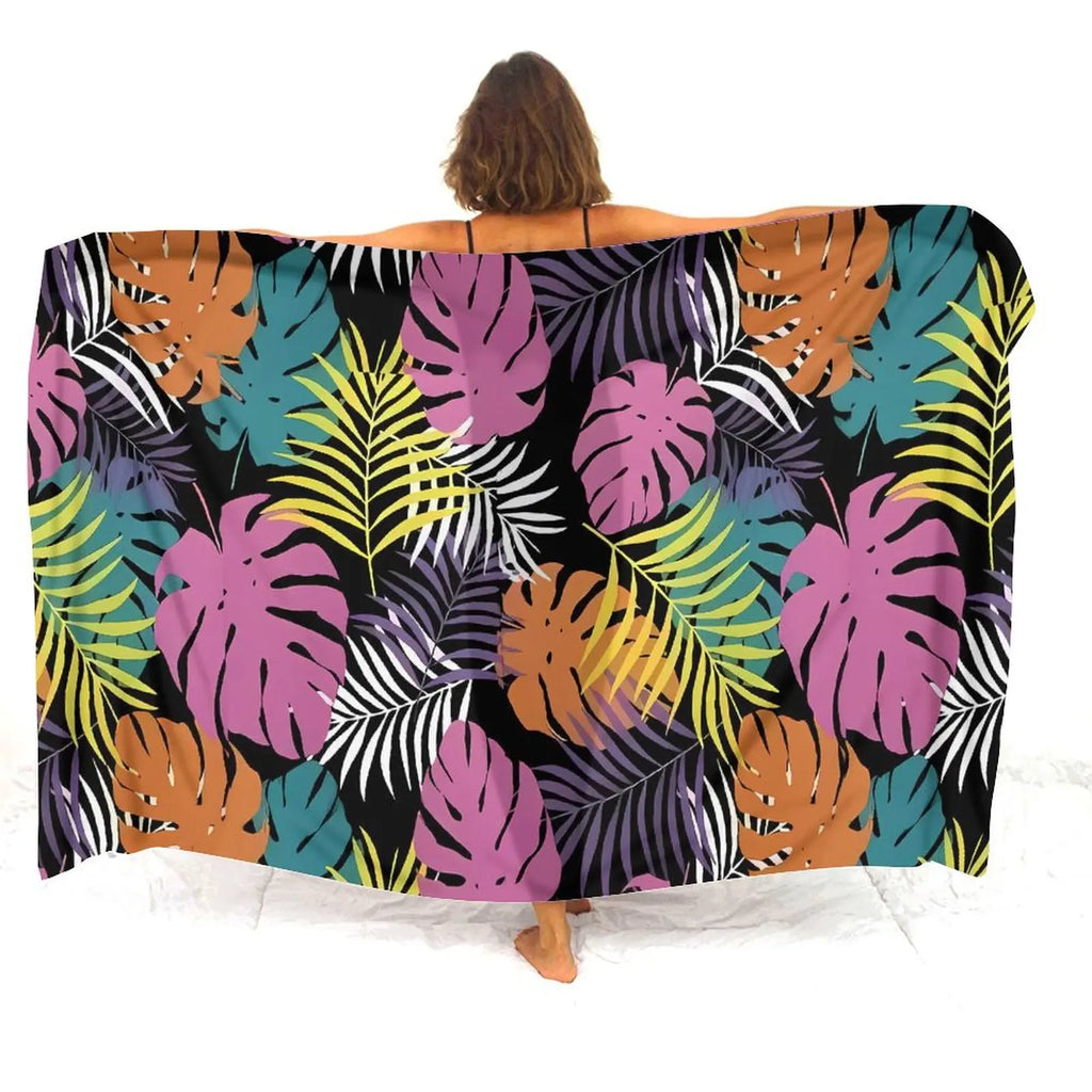 Tax Free Retro Tribal Ethnic Polynesian Women Seaside Sexy Style Sarong Soft And Comfortable Fabric Samoan Pattern Print Design - Matrix Studios