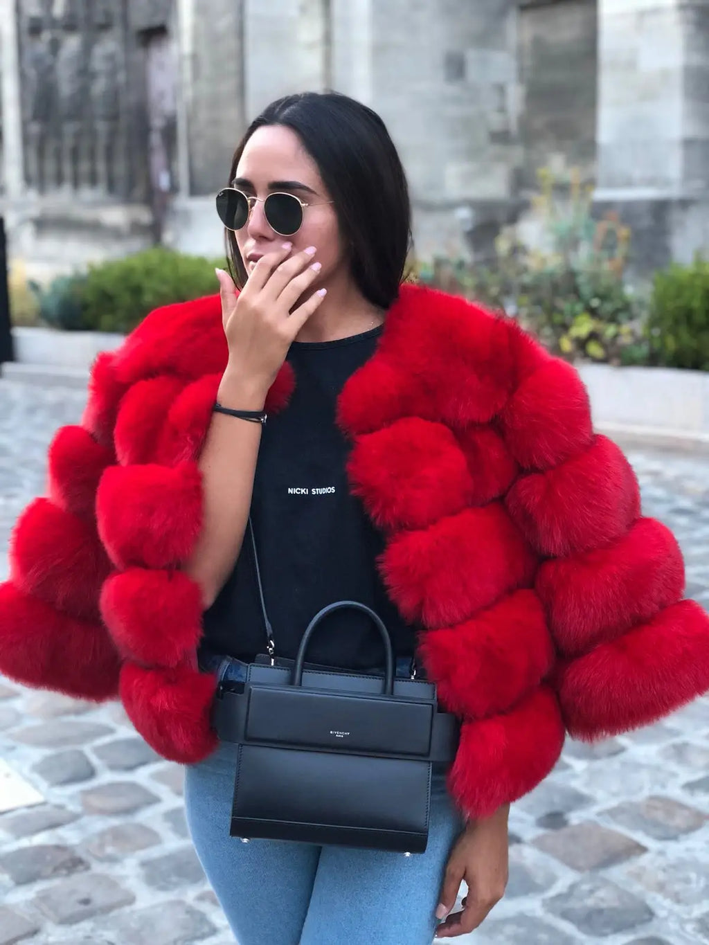 Style Real Fur Coat 100% Natural Fur Jacket Female Winter Warm Leather Fox Fur Coat High Quality Fur Vest - Matrix Studios