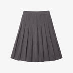 AS AW25 pinstripe collection slip dress + knit mockneck top + embroidery cableknit + stripe pleat skirt - Matrix-studios.com