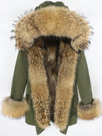 OFTBUY Winter Jacket Women Long Parka Real Fox Fur Coat Natural Raccoon Fur Collar Hood Thick Warm Streetwear Parkas New - Matrix Studios