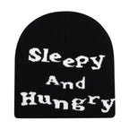 Y2K Letter Butter Knit Hats Skullies Beanies Autumn Winter Warm Hat Men Women Hip Hop Quality Skiing Cap Cycling Windproof New