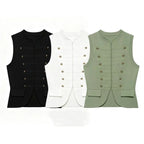 Guobioziy2026 Women's New Rope Knot Decorative Knit Vest Casual and Versatile Elegant and Graceful - Matrix Studios