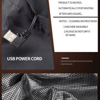 9 Heated Vest Zones Electric Heated Jackets Men Women Sportswear Heated Coat Graphene Heat Coat USB Heating Jacket For Camping - Matrix Studios
