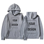 Your Own Design Brand Logo/Picture Personalized Custom Anywhere Men Women DIY Hoodies Sweatshirt Casual Hoody Fashion New - Matrix Studios