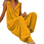 High Quality 2023 Spring Autumn Casual Women's Fashion Cotton Overalls Bohemian Stripe Casual Overalls - Matrix Studios
