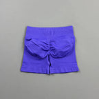 HISTELLO Gym Shorts 4.5" Women Fitness Sports Biker Shorts Low Waist Running Pants Workout Scrunch Butt Yoga Seamless Leggings - Matrix-studios.com