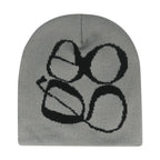 Y2K Letter Butter Knit Hats Skullies Beanies Autumn Winter Warm Hat Men Women Hip Hop Quality Skiing Cap Cycling Windproof New