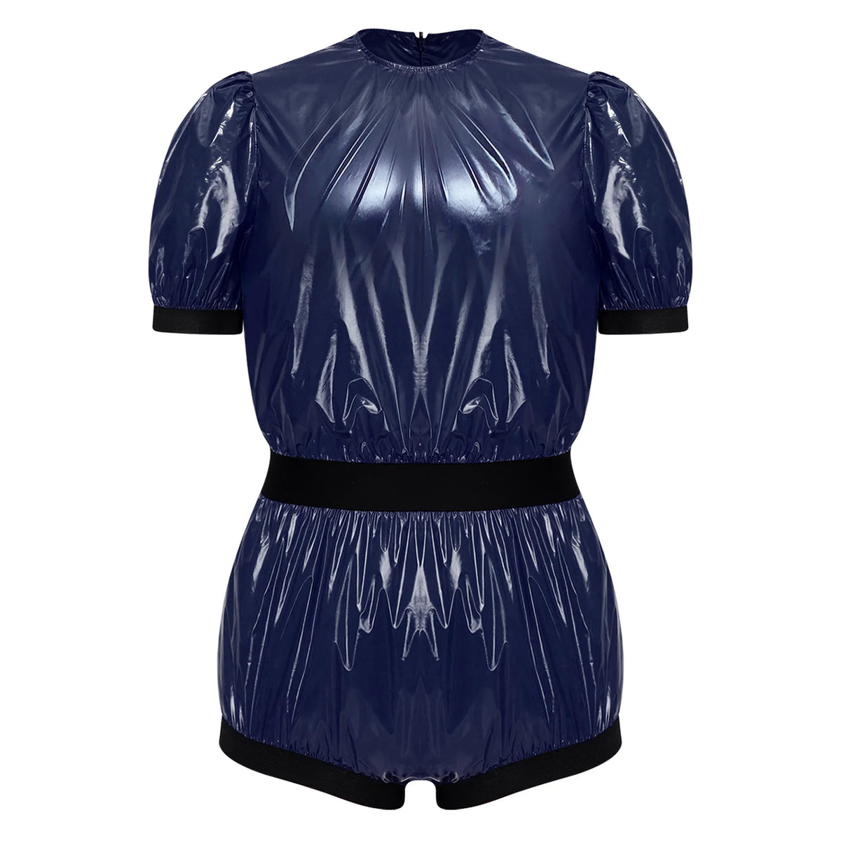 Men Women Waterproof Glossy Bodysuit Leak-proof Washable Diaper Cover Elderly Bedridden Special Needs Adaptive Jumpsuit Swimwear - Matrix Studios