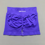 HISTELLO Impact Shorts Df Substitute High Waist Women Yoga Workout Shorts Seamless Leggings Stretch Fitness Gym Running Shorts - Matrix Studios