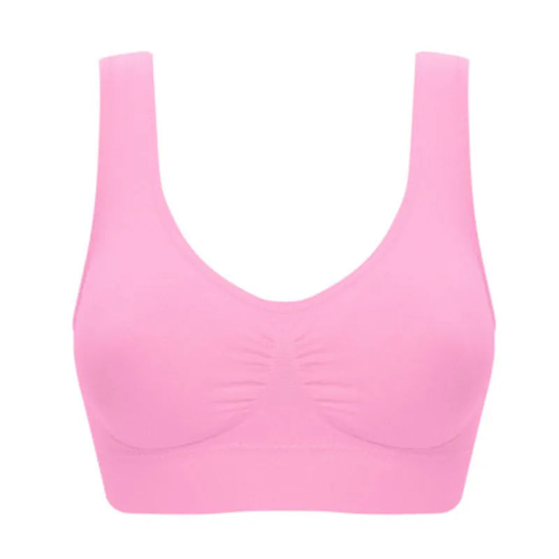 Sexy women push up  BREAST   bra big size backless  bras plus size wireless brassiere breathable seamless bra 1pcs wfws01 - Matrix Studios