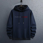 Paris Fashion Hoodies for Men All Season Daily Casual Sports Hooded Sweatshirts 2025 Male Home Outdoor Comfort Fashion Pullover - Matrix Studios