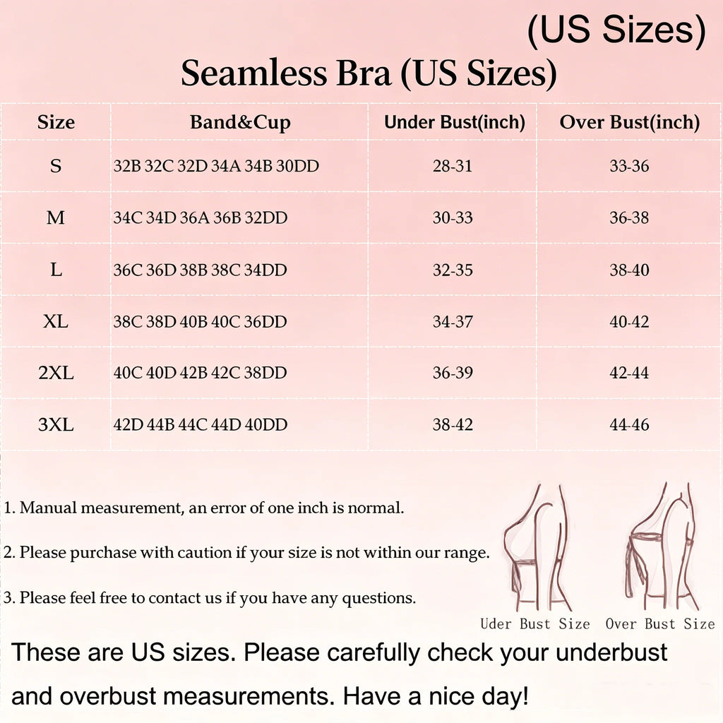 Women's Seamless Pink Leopard Print Bra Wire-Free Bra Full Cup Soft Thin Mold Support Jelly Beauty Breathable Deep V Push Up Bra - Matrix Studios