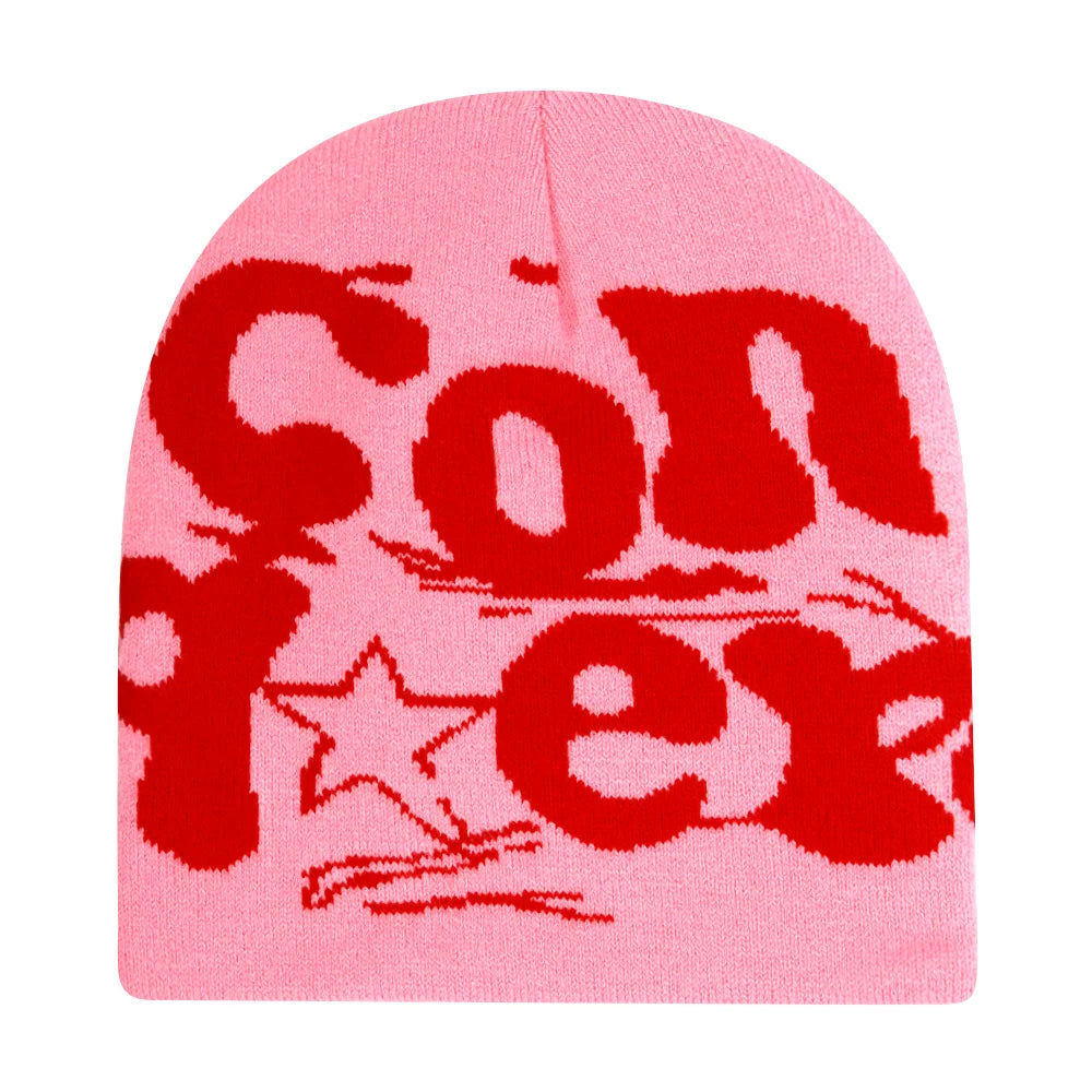 Y2K Letter Knitted Winter Autumn Beanie Cap Men Women Kanye Beanies Gorras Hombre Top Warm Skiing Hat Ear Hats Hip Hop Skullcap - Matrix-studios.com