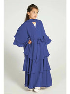 Ramadan Niqab Khimar Chiffon Kids Muslim Abaya Dubai Turkey Islam Dress Prayer Clothes For Women Kebaya Robe Femme Musulmane - Matrix-studios.com