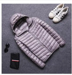 Men Parkas Down Cost Stand Collar Zipper Parka Outerwear Loose Cardigan Solid Pockets Spliced Winter Casual Long Sleeve - Matrix Studios