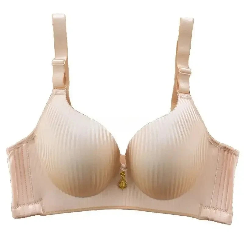 8CM Thick Padded Push Up Bra for Small Chest Seamless Wireless Comfort T-Shirt Bra Natural Lingerie with Adjustable Straps - Matrix Studios