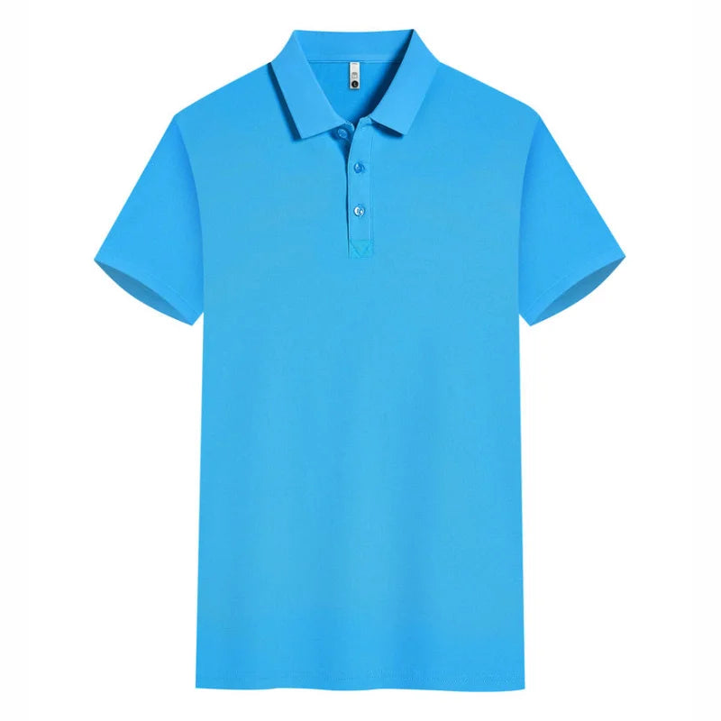 Polo Shirt Custom Logo Causal Embroidery Personal Company Brand Print Men And Women Clothing 16 Colors Summer Fashion Tops - Matrix-studios.com