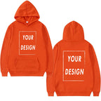 Your Own Design Brand Logo/Picture Personalized Custom Anywhere Men Women DIY Hoodies Sweatshirt Casual Hoody Fashion New - Matrix Studios