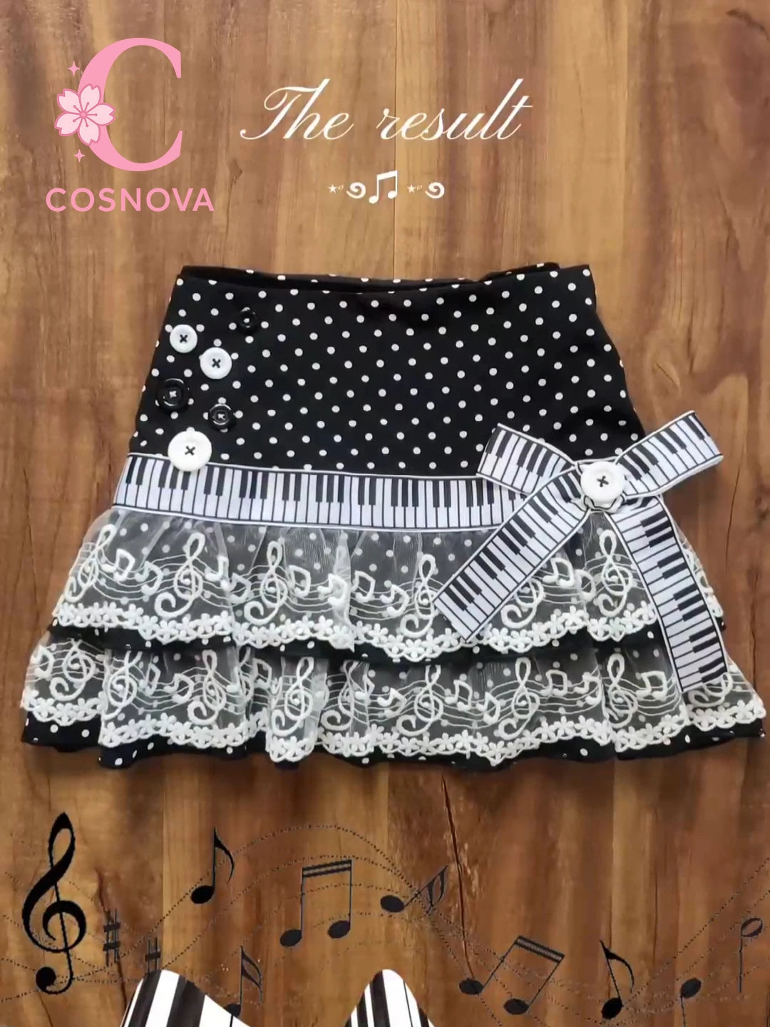 American Vintage Black White Piano Keys Skirts Y2k Slim Waist Ruched A-line Skirt Women 2026 Summer New Korea Style Chic Mujer - Matrix-studios.com