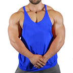 Top Gyms Men's Clothes Tank Vest Gym Shirt Undershirt Man Sportswear Bodybuilding Workout Vests Muscle Clothing Brand Fitness - Matrix Studios