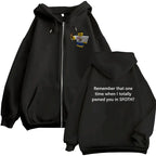 Funny Blame John Meme Zipper Hoodie Shedletsky Forsaken Fashion Autumn/Winter Sweatshirt Men Women Casual Oversized Coats Hoody - Matrix Studios