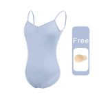 Ballet Leotards for Women Camisole Dance Leotards Adjustable Straps Sleeveless Dancing Ballet Bodysuit Adult Gymnastics Leotard - Matrix-studios.com