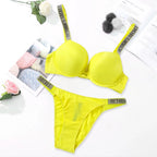 Victoria's Secret Women's Fashion Lingerie Set Sexy Breathable Soft Versatile Shapewear Sexy Lingerie Bra and Panty Set Push Up - Matrix-studios.com