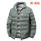 Men Winter New White Duck Down Jacket Warm Thick Stand Collar Windproof Puffer Jacket High Quality Waterproof Jacket Male 8XL - Matrix Studios