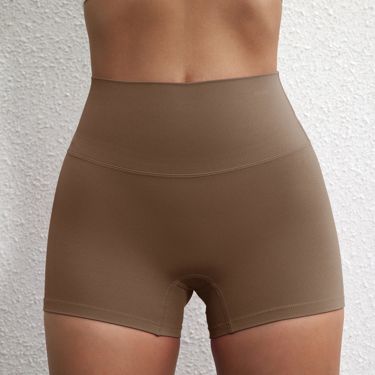 Sexy Solid Color High Waist Athletic Yoga Short Leg Cycling Women Fitness Sport Short Comprehensive Training Jogging Squat Proof - Matrix Studios