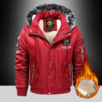New Male Outwear Casual Winter Coats Good Quality Men Slim Fit Jackets Men Winter Hooded Down Jackets Fleece Parkas Warm Coats 4 - Matrix Studios