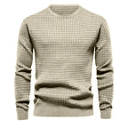 New Men's Crew Neck Sweatshirts Solid Color Large Sweatwear Spring Outdoor Jogging Tops - Matrix Studios