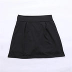 Summer Women Sprints Tennis Dance Fitness Short Skirts Quick Drying Solid Female Lining High Waist Mini Skirts Shorts DF4987 - Matrix-studios.com