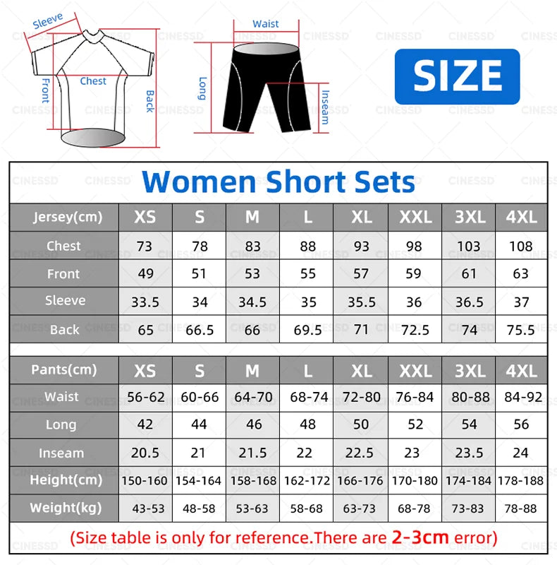 Men Women Outdoor Customize Short Sleeve Bike Cycling Jersey Sets Printon Breathable Mountain Bicycle Clothing Top Uniform Suits - Matrix-studios.com
