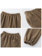 CHIC VEN Women's Pant Loose Casual New High Waist Fleece Pant Thick Plush Warm Female Sports Trousers Autumn Winter 2023 - Matrix-studios.com